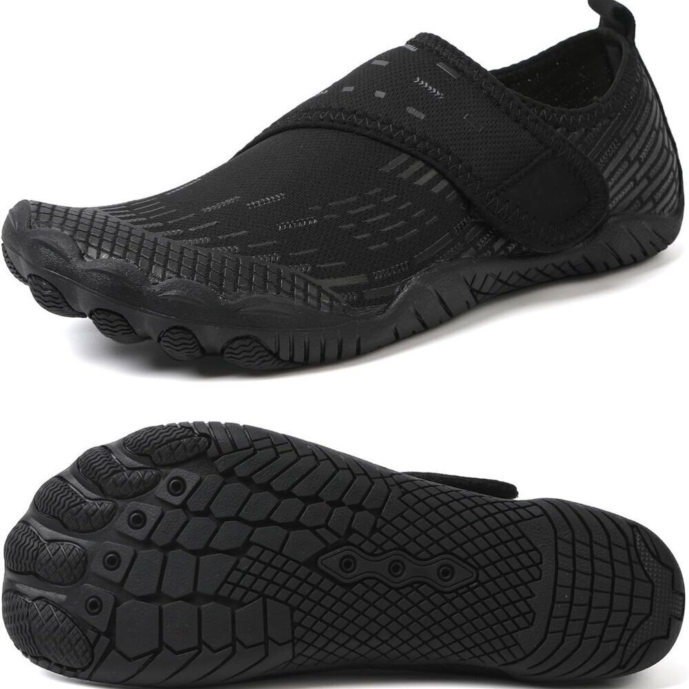 Water Shoes Mens Womens Quick-Dry Mesh Non-Slip Sole for Beach Pool Outdoor